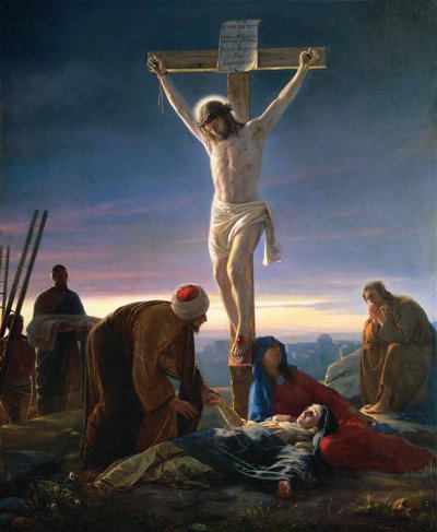 Christ on the Cross by Carl Heinrich Bloch